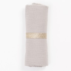 BimBla pieluszka muslinowa- jasnobezowa-moonstore