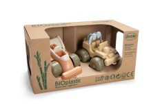 DANTOY BIO pojazdy zestaw 2 szt jeep i racer-moonstore
