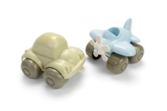 DANTOY BIO pojazdy zestaw 2 szt samolot i garbus-moonstore-2