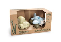 DANTOY BIO pojazdy zestaw 2 szt samolot i garbus-moonstore