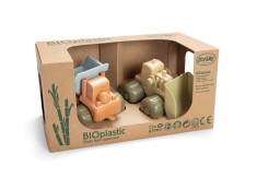 DANTOY BIO pojazdy zestaw 2 szt wywrotka i koparka-moonstore
