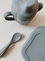 KS1873 - SILICONE CLAM SET - LIGHT BLUE - Extra 1