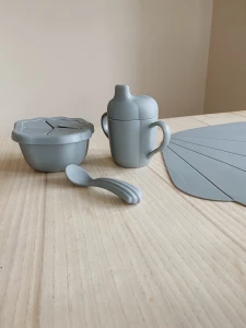 KS1873 - SILICONE CLAM SET - LIGHT BLUE - Extra 0