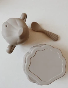 KS1873 - SILICONE CLAM SET - WARM GREY - Extra 1