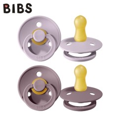smoczek BIBS 2-PACK LILAC & HEATHER-MOONSTORE