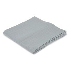 KS1001 - BIG MUSLIN SWADDLE - BLUE FOG - Extra 1