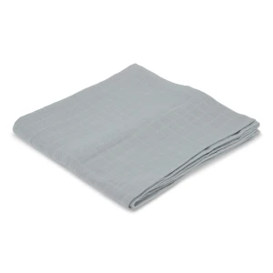 KS1001 - BIG MUSLIN SWADDLE - BLUE FOG - Extra 1