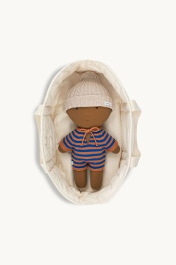 We Are Gommu - Przenośne łóżeczko dla lalek - CREAM