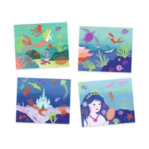 Djeco Zestaw ARTYSTYCZNE ŁATKI - OCEAN-moonstore