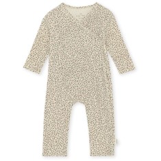 Konges Slojd kopertowa piżamka z organicznej bawełny Newborn Onesie-MILK TANK -Moonstore