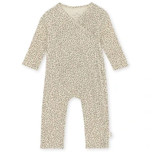 Konges Slojd kopertowa piżamka z organicznej bawełny Newborn Onesie-MILK TANK -Moonstore