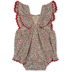 KS4559 - Konges Slojd - Rampers niemowlęcy FIOLINA - MARCHE DE FLEUR - Moonstore