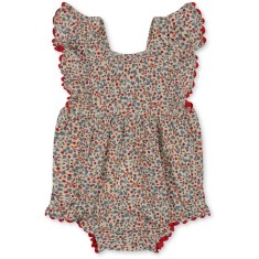 KS4559 - Konges Slojd - Rampers niemowlęcy FIOLINA - MARCHE DE FLEUR - Moonstore
