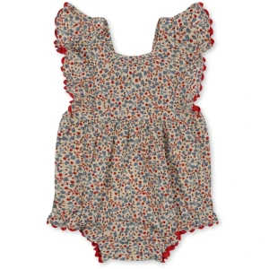 KS4559 - Konges Slojd - Rampers niemowlęcy FIOLINA - MARCHE DE FLEUR - Moonstore