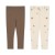 Konges Slojd - Legginsy Basic 2-pak - LEMON/SHITAKE