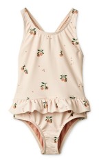 Liewood – Jednoczęściowy kostium kąpielowy Amara – Peach / Sea shell - Moonstore