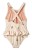 Liewood – Jednoczęściowy kostium kąpielowy Amara – Peach / Sea shell - Moonstore
