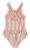 Liewood – Jednoczęściowy kostium kąpielowy Amara – Y/D Stripe: Tuscany rose / Creme de la creme - Moonstore