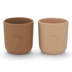 Konges Slojd Kubek Lemon 2-pak – ROSE/ SAND CARMEL