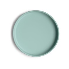 Mushie - Talerzyk Silikonowy z Przyssawką Classic - Cambridge Blue - Moonstore