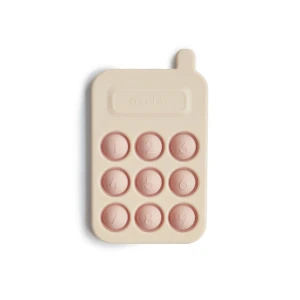 MUSHIE - Silikonowy telefon Press Toy – Blush - Moonstore
