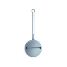Mushie - Etui na smoczek do wózka Kula Ball Powder Blue (Sky Blue) - Moonstore