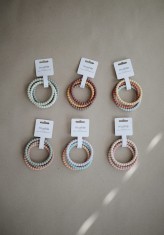 MUSHIE - Silikonowy gryzak Bransoletka - Pearl Mellow / Terracotta / Periwinkle - Moonstore