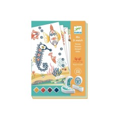 Djeco Zestaw artystyczny ZASKAKUJĄCE ZWIERZĘTA - Moonstore