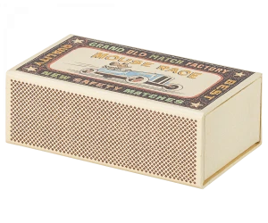 Maileg Starszy Brat w pudełku- Big brother mouse in matchbox
