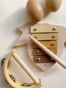 Konges Slojd - zestaw drewnianych instrumentów - LEMON
