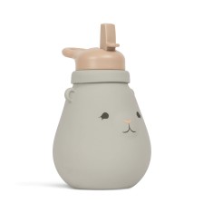Konges Slojd - Silikonowa butelka Teddy - TOPANGA BEACH