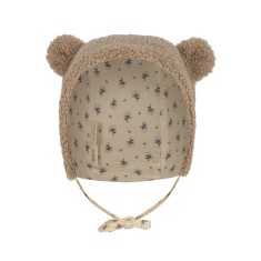 Konges Slojd - Czapka z uszami GRIZZ - OXFORD TAN