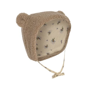 Konges Slojd - Czapka z uszami GRIZZ - OXFORD TAN