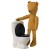 Maileg akcesoria- toaleta - Miniature toilet