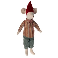 Maileg świąteczna Myszka - Medium Christmas mouse - Boy