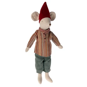 Maileg świąteczna Myszka - Medium Christmas mouse - Boy