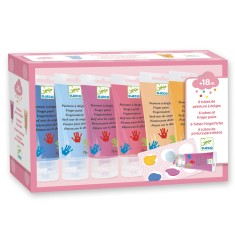 Djeco Farby do malowania palcami SWEET