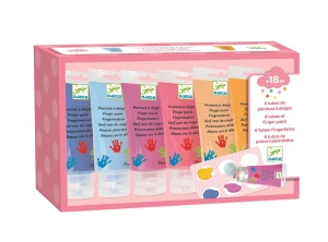 Djeco Farby do malowania palcami SWEET