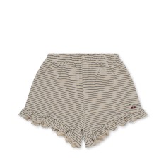 Konges Slojd -szorty ITTY FRILL SHORTS- STRIPE BLUE