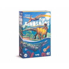 Londji Puzzle + gra obserwacyjna Age of dinosaurs