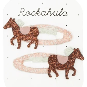 Rockahula Kids - 2 spinki do włosów Country Horse