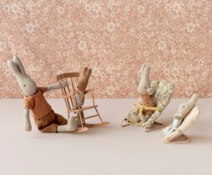 Maileg Króliczek - Rabbit, MY Girl- Yellow check