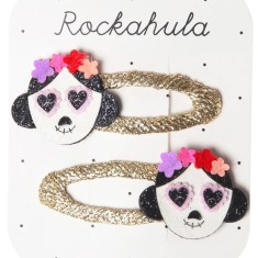 Rockahula Kids - 2 spinki do włosów Dia De Los Muertos