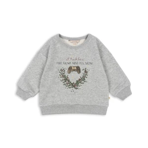 Konges Slojd - Bluza LOU - GREY MELANGE
