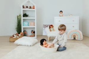 Miniland Wanienka z tęczową gąbką