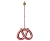 Maileg- dekoracja bożonarodzeniowa - Metal ornament, Pretzel - Stripe