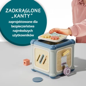 Topbright - Kostka edukacyjna 10w1 Mistrz motoryki małej