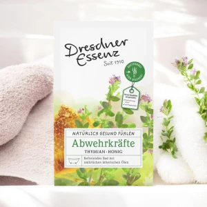 DRESDNER ESSENZ - sól do kąpieli 60g w walce z przeziębieniem - WZMACNIAJ ODPORNOŚĆ