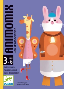 Djeco Gra karciana dla maluchów Animomix