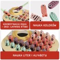 Top Bright - Łowimy rybki ABC gra zręcznościowa na magnes – nauka liter